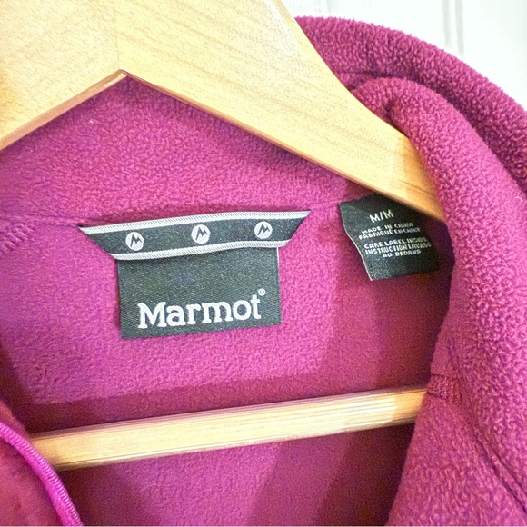Marmot Women's Purple Fleece - Picture 4 of 4